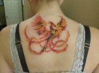 Phoenix tatuaj - 50 Imagine (tatuaj Phoenix pe de o parte) Phoenix Tattoo - Foto 50