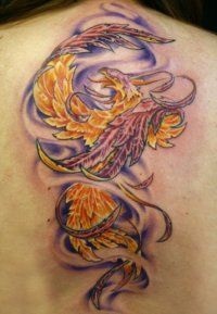 Phoenix tatuaj - 50 Imagine (Phoenix) Phoenix Tattoo - Foto 50