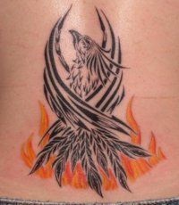 Phoenix tatuaj - 50 Imagine (tatuaj Phoenix pe umăr) Phoenix Tattoo - Foto 50