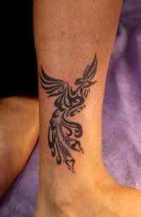 Phoenix tatuaj - 50 Imagine (tatuaj Phoenix pe spate) Phoenix Tattoo - Foto 50