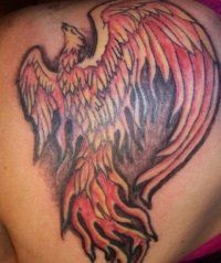 Phoenix tatuaj - 50 Imagine (Phoenix) Phoenix Tattoo - Foto 50