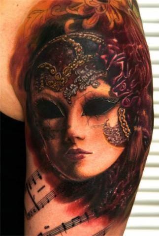masca Tatuaje (masca de valoare tatuaj) masca tatuaj