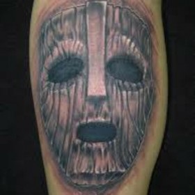 Măști tatuaj (tatuaj piept Man) măști tatuaj