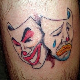 Măști de tatuaje (Shin Mask Man) măști tatuaj