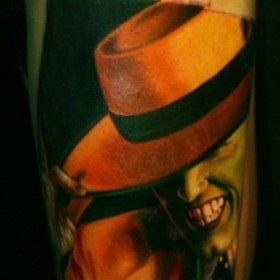 măști de tatuaje (om rău masca) măști tatuaj