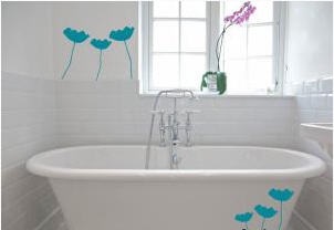 Stencil pentru pereti din baie (36 poze) cum se transforma o camera cu ajutorul etichetelor (baie) Stencil pentru pereti din baie (36 poze) cum sa transforme spatiul cu autocolante