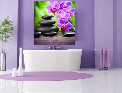 Stencil pentru pereti din baie (36 poze) cum se transforma o camera cu ajutorul etichetelor (baie) Stencil pentru pereti din baie (36 poze) cum sa transforme spatiul cu autocolante