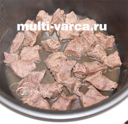 carne de vită fiert cu ceapa in multivarka (arc) carne de vită fiert cu ceapa în multivarka