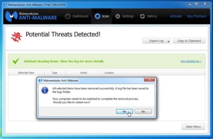 Virus Removal Virus Removal „clic pentru a continua“