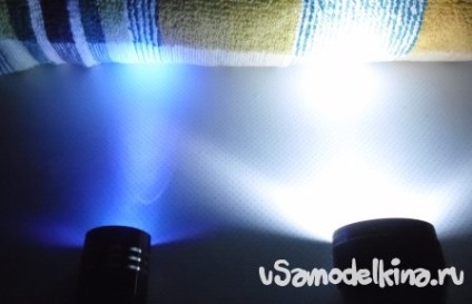 Lampa UV cu mâinile (lanterna) lanterna UV cu propriile sale mâini