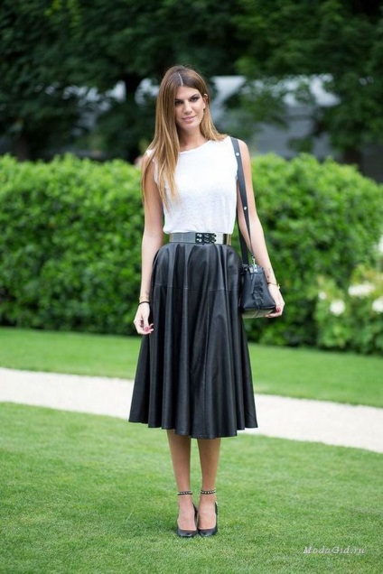 Street moda stil de Bianca Brandolini (Bianchi) Street moda stil de Bianca Brandolini