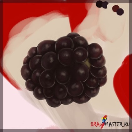 lectii de pictura - cum să atragă un BlackBerry (cea mai întunecată de culoare) lectii de pictura - cum să atragă un BlackBerry
