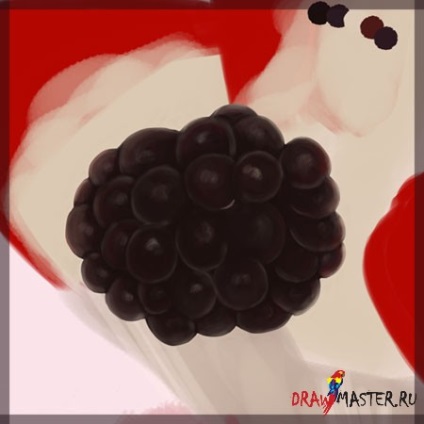 lectii de pictura - cum să atragă murele (cele mai intunecate zone) lectii de pictura - cum să atragă un BlackBerry
