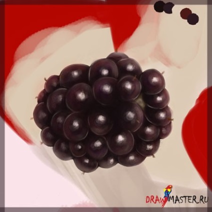 lectii de pictura - cum să atragă un BlackBerry (cea mai întunecată de culoare) lectii de pictura - cum să atragă un BlackBerry
