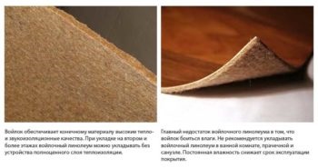linoleum Încălzit (incalzit) linoleum Cald