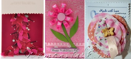 Valentine cu propriile mâini - carduri (lor) Valentine cu propriile mâini - carduri