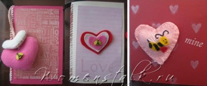 Valentine cu propriile mâini - carduri (Valentines faci singur) Valentine cu propriile mâini - carduri