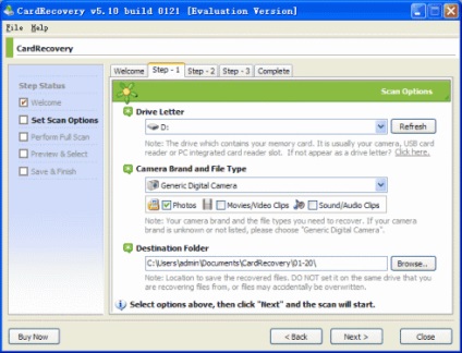 Recuperare card SD pas-cu-pas (Kingston Silicon Power) Recuperare card SD pas-cu-pas