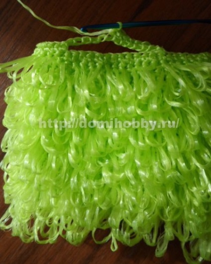 Washcloths tricotat cu un deget cârlig (coloane bucle lungi) mănuși cu un deget de tricotat croșetate Burete