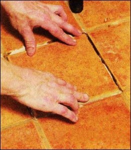 Înlocuirea dale crăpate cu mâinile lor - raznyesamodelki - Revista DIY on-line (nou) Înlocuirea dale crăpate cu mâinile lor - raznyesamodelki - revista DIY on-line