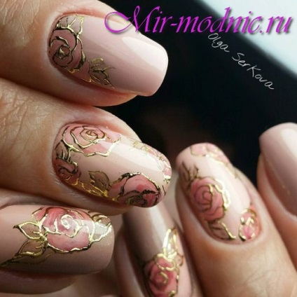 Aur manicure 2017 (aur) Aur manichiura 2017