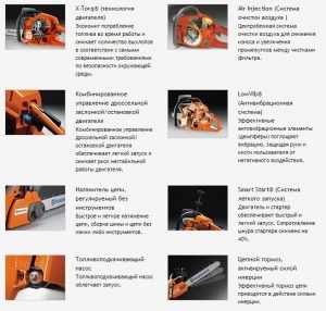 Chainsaw Huskvarna (Chainsaw are Huskvarna) Husqvarna drujba