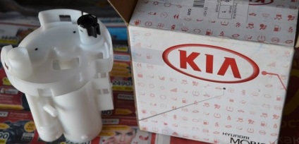 Pure benzina Filtru combustibil înlocuire Kia Rio 2 fără mecanic (benzină) Pure benzina Filtru combustibil înlocuire Kia Rio 2 fara un mecanic auto