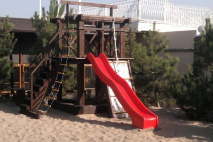 tobogan pentru copii - despre (casa loc de joaca Sandbox loc de joaca pentru curte) reparații tobogan pentru copii - despre reparații
