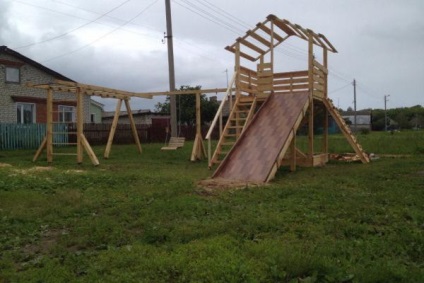 tobogan pentru copii - despre (casa loc de joaca Sandbox loc de joaca pentru curte) reparații tobogan pentru copii - despre reparații