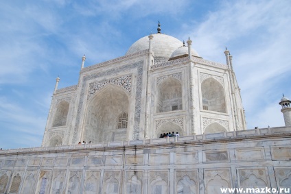 Două fețe ale Taj Mahal (Agra) Două părți ale Taj Mahal