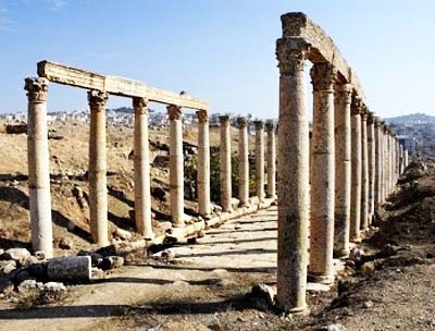 Jerash (Jerash) - orașul antic al Iordaniei