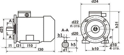 calamus electrice, caietul de sarcini, dimensiuni (electrice) Motorul pneumatic, caietul de sarcini, dimensiuni