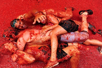 Festivalul - La Tomatina - Spania - știri în imagini (Festival) Festivalul - La Tomatina - Spania - știri în imagini