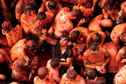 Festivalul - La Tomatina - Spania - știri în imagini