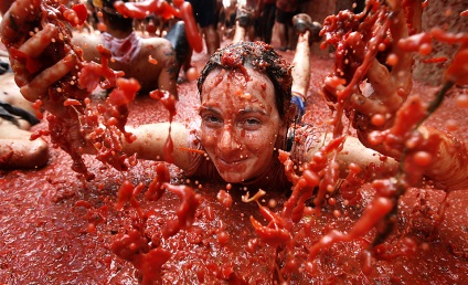 Festivalul - La Tomatina - Spania - Noutăți în imagini (Spania) Festivalul - La Tomatina - Spania - știri în imagini