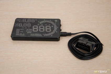 HUD proiector pe un parbriz de masina (masina) HUD proiector pe un parbriz auto