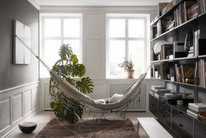 Leagăne în interiorul fotografii apartament, leagăne, leagana (interior) suspendat Pendulând în fotografiile interioare ale apartamentului, agățat leagăne, Teeter