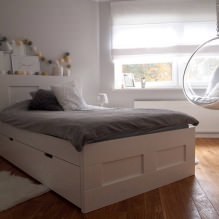 Pendulând în fotografiile interioare ale apartamentului, agățat leagăn, leagăn pentru copii (apartamente) Pendulând în fotografiile interioare ale apartamentului, agățat leagăne, Teeter