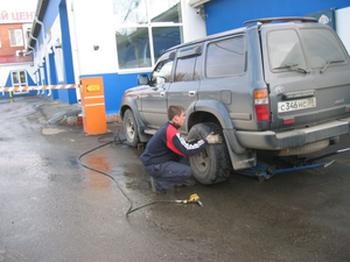 Așa cum am lucrat în shinomontazhke (shinomontazhke) Așa cum am lucrat în shinomontazhke