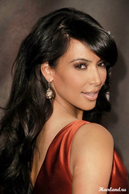 Kim Kardashian coafura