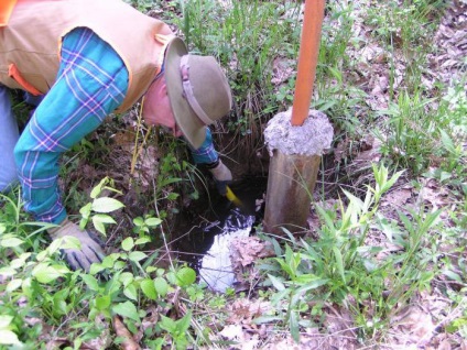 Lichidarea astuparea găurilor (soluții alternative pot fi utilizate) Lichidarea înfundarea găurilor