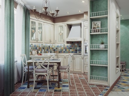 Wallpaper în design de fotografie bucătărie pentru un interior mic, inserând pereți (foto) Wallpaper în design de fotografie bucătărie pentru o mică pereți interiori filmați