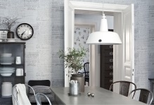Wallpaper în design de fotografie bucătărie pentru un interior mic, inserând pereti (tapet în fotografie de design de bucătărie) Wallpaper în design de fotografie bucătărie pentru o mică pereți interiori filmați