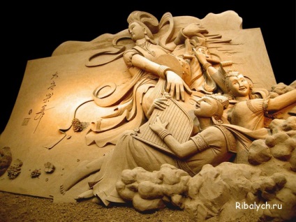 Nisip sculptura ca arta (arta) Nisip Sculptura Arta