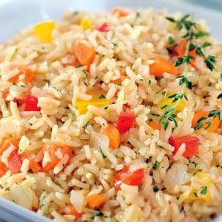 Pilaf fără carne (bucata clopot roșu) pilaf fără carne