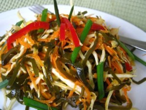 salate simple rețete de varză Marine cu fotografii (salata alge marine) salate simple rețete varză Marine cu fotografii