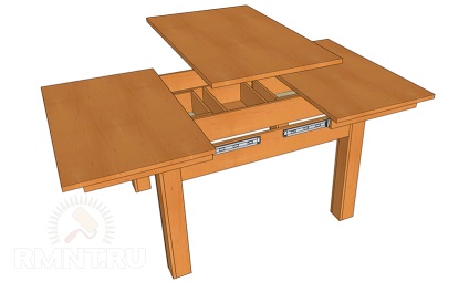 Folding masă din lemn pentru bucătărie cu mâinile (extensibil masă de bucătărie) Folding masă din lemn pentru bucătărie cu mâinile