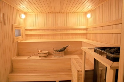 Sauna în subsolul unei case private - un ghid pentru construirea