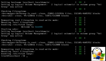 Resetați parola de root cetnos cetnos 7 și 6, configurarea Windows și servere Linux