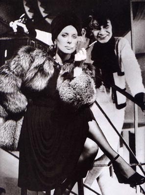 Coat moda encyclopedia (strat având o lungime) haina de blana, Encyclopedia moda